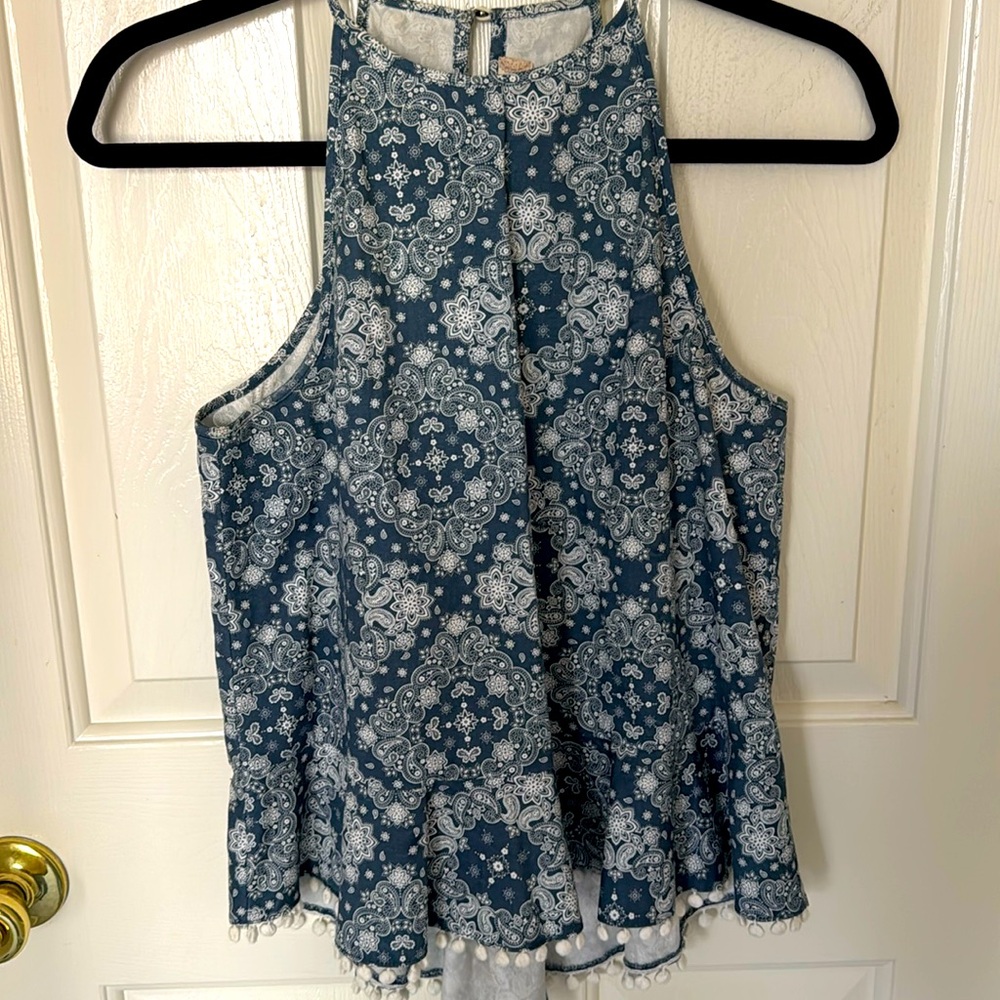 Altar’d State Bandana print top